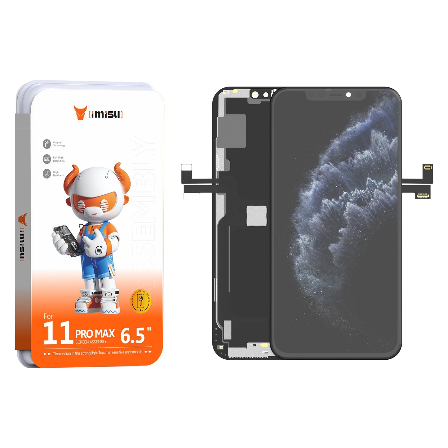 Certified High-Performance LCD Screen Replacement for iPhone 11 Pro Max