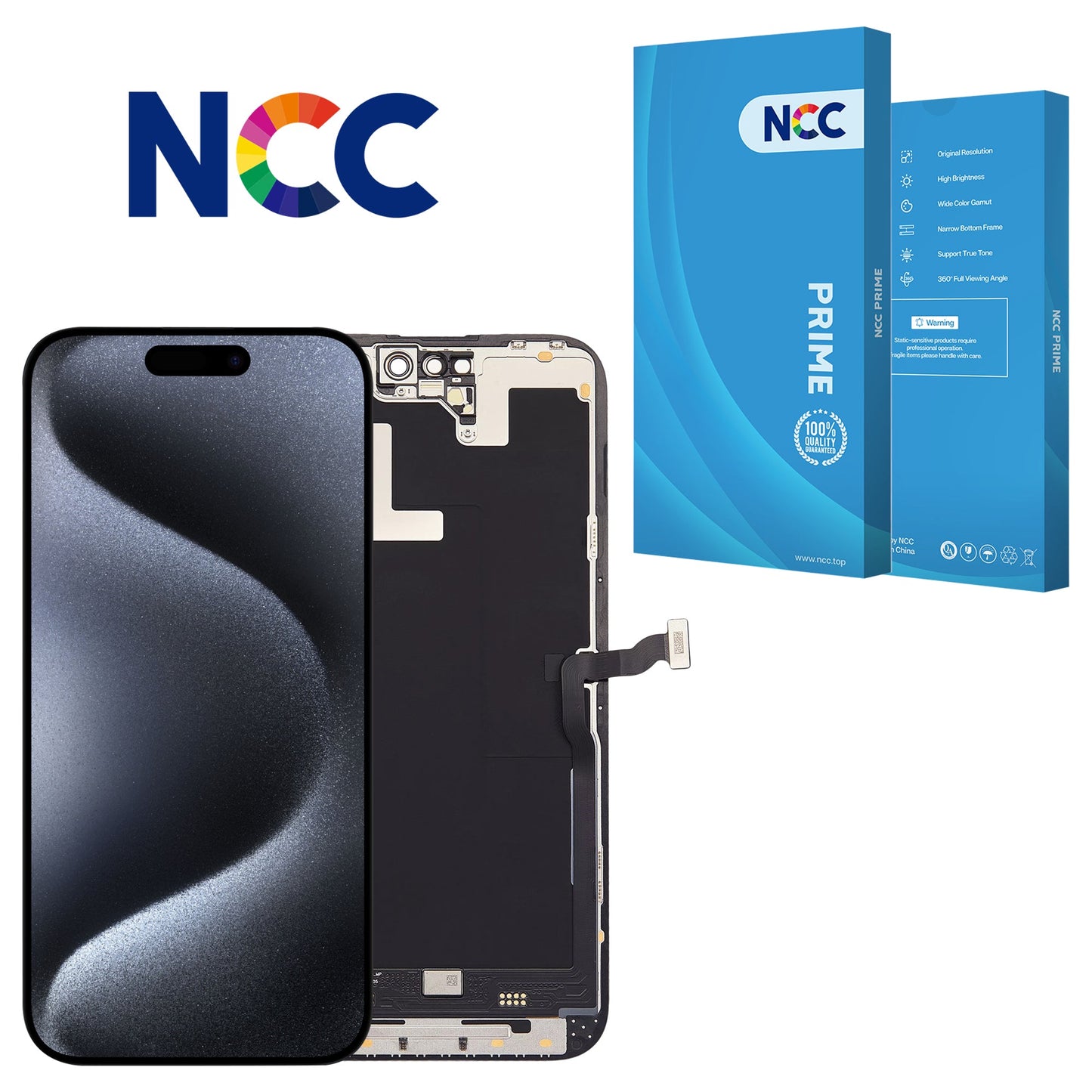 NCC Prime Certified iPhone LCD Screen | High-Performance Full HD Display