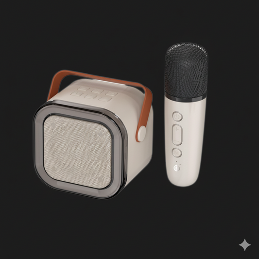 MTK NF4105 - Bluetooth Karaoke Speaker with Wireless Microphone & RGB Lighting