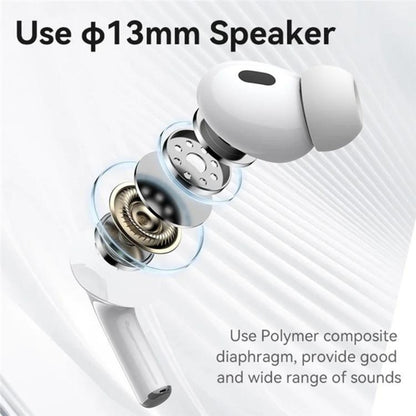 YESIDO TWS29 — Wireless Earbuds with ANC, LED Display & 5-Hour Playtime (White)