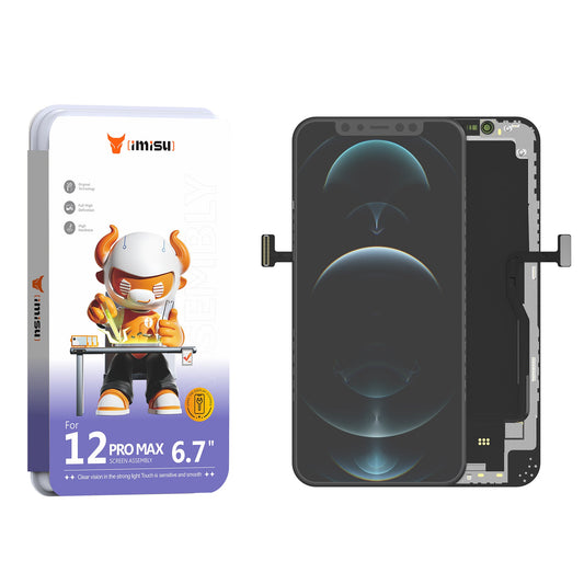 IMISU Certified High-Performance iPhone 12 Pro Max LCD Screen Replacement