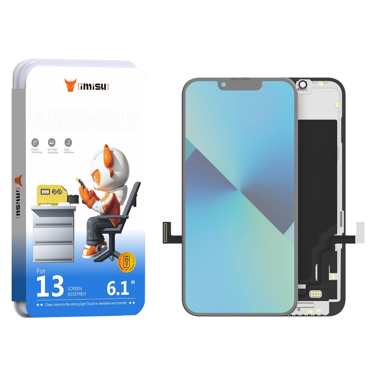 Certified High-Performance iPhone 13 Replacement LCD Screen