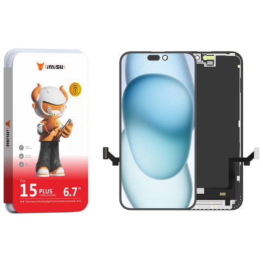 Certified High-Performance iPhone 15 Plus OLED Screen Replacement by IMISU